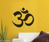 Large Om Symbol Yoga Decal Yoga Om Meditation