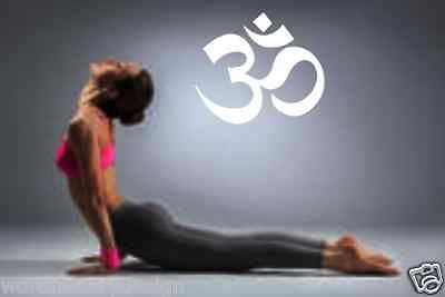 Large Om Symbol Yoga Decal Yoga Om Meditation – Word Factory Design