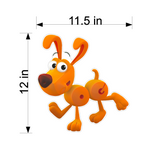 PBS Kids WordWorld Dog Wall Decal, Removable, Repositionable, & Educational