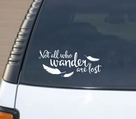Not All Who Wander Are Lost