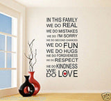 In This Family We Do... Family Rules