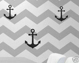 12 Pack of Anchors Peel and Stick Nautical Anchor Theme