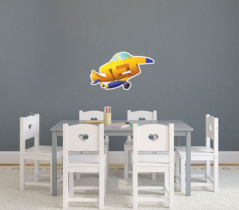 PBS Kids WordWorld Jet Wall Decal, Removable, Repositionable, & Educat ...