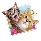 Selfie Kittens 12" Wall Slaps Decal